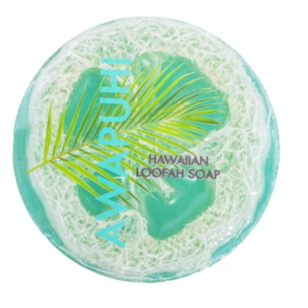 Awapuhi Hawaiian Ginger Natural Loofah Soap